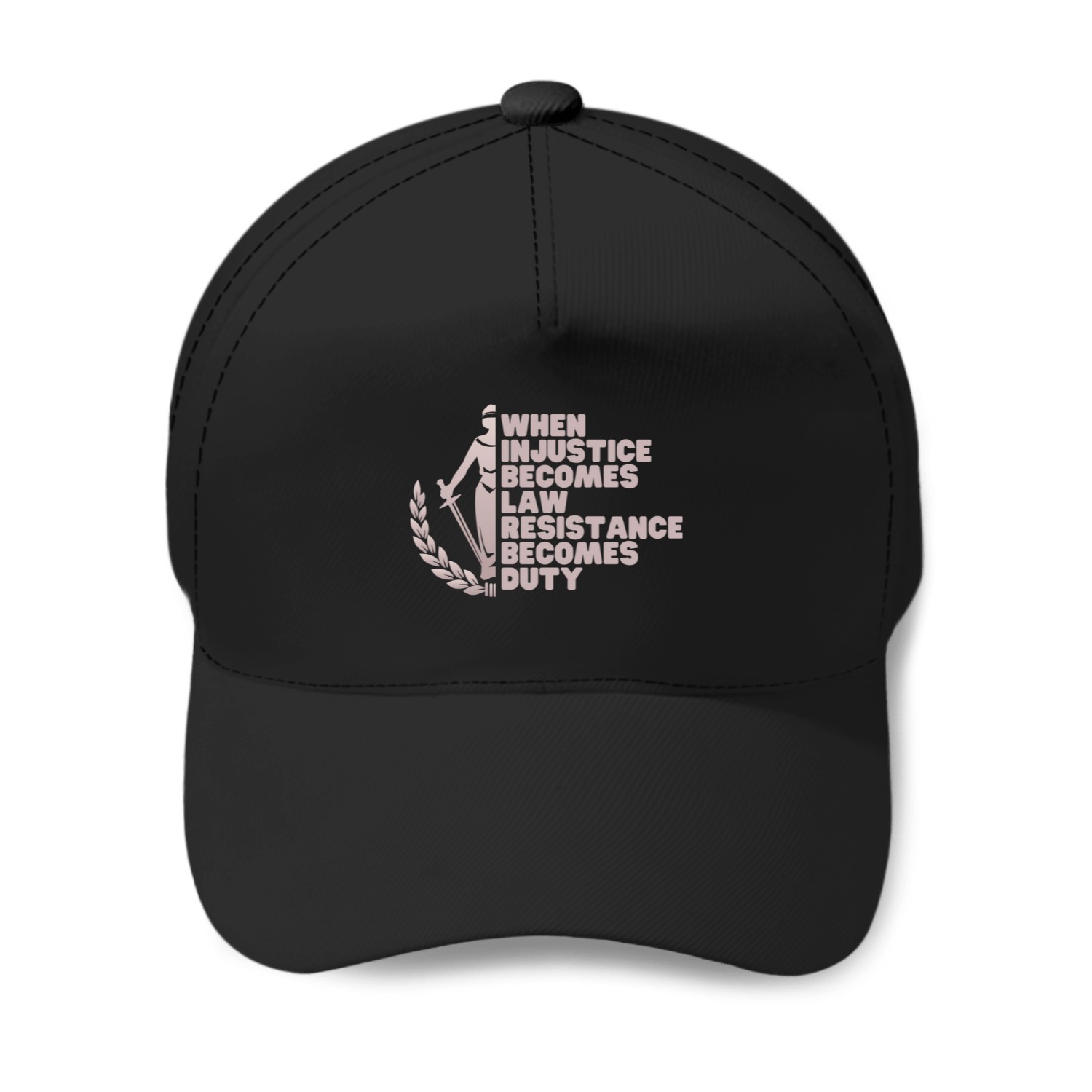 When Injustice Becomes Law Resist Anti Trump Liberal Protest Baseball Caps