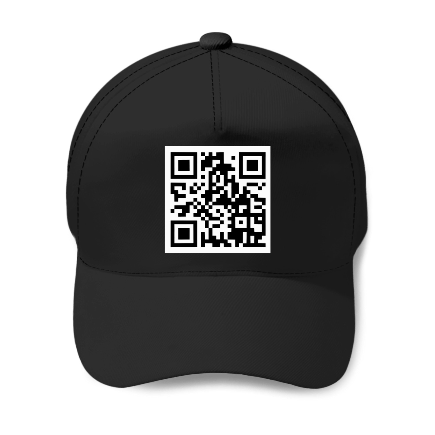 Best-seller-rick-roll-qr-code-merchandise T-shirt Baseball Caps
