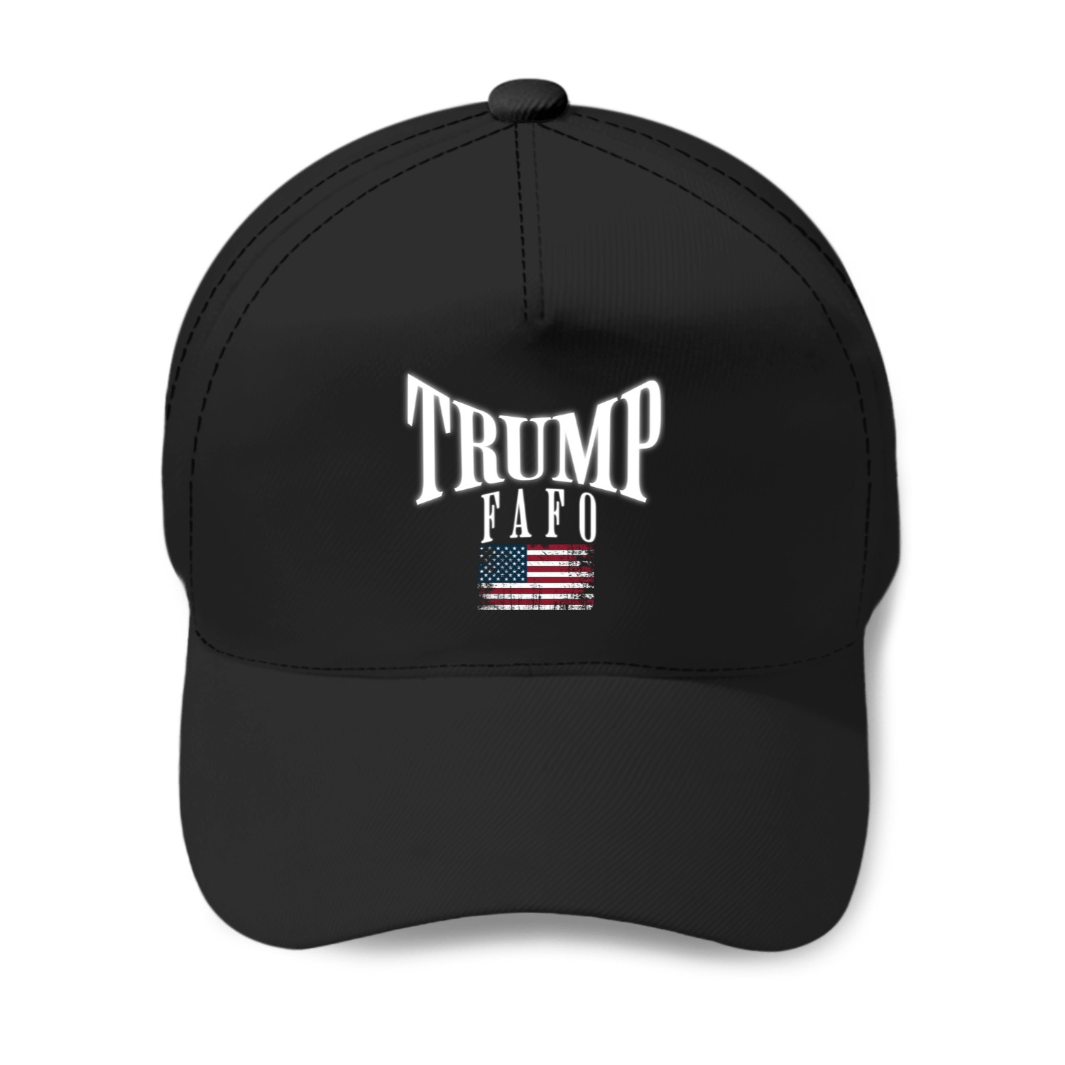 Trump Fafo F Around Find Out Us Flag Vintages_1 Baseball Caps