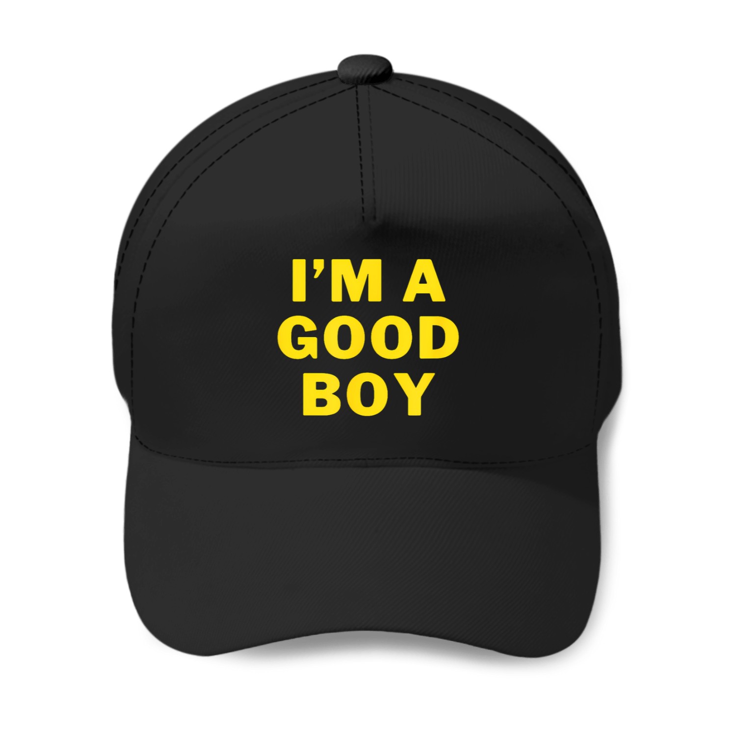 I'm A Good Boy Baseball Caps