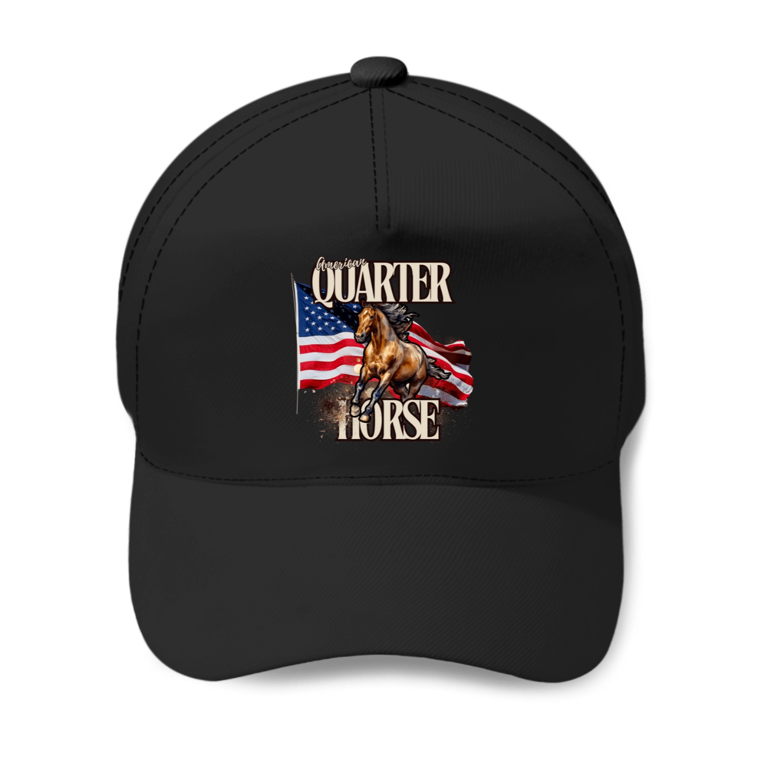 Quarter Horse A Baseball Caps