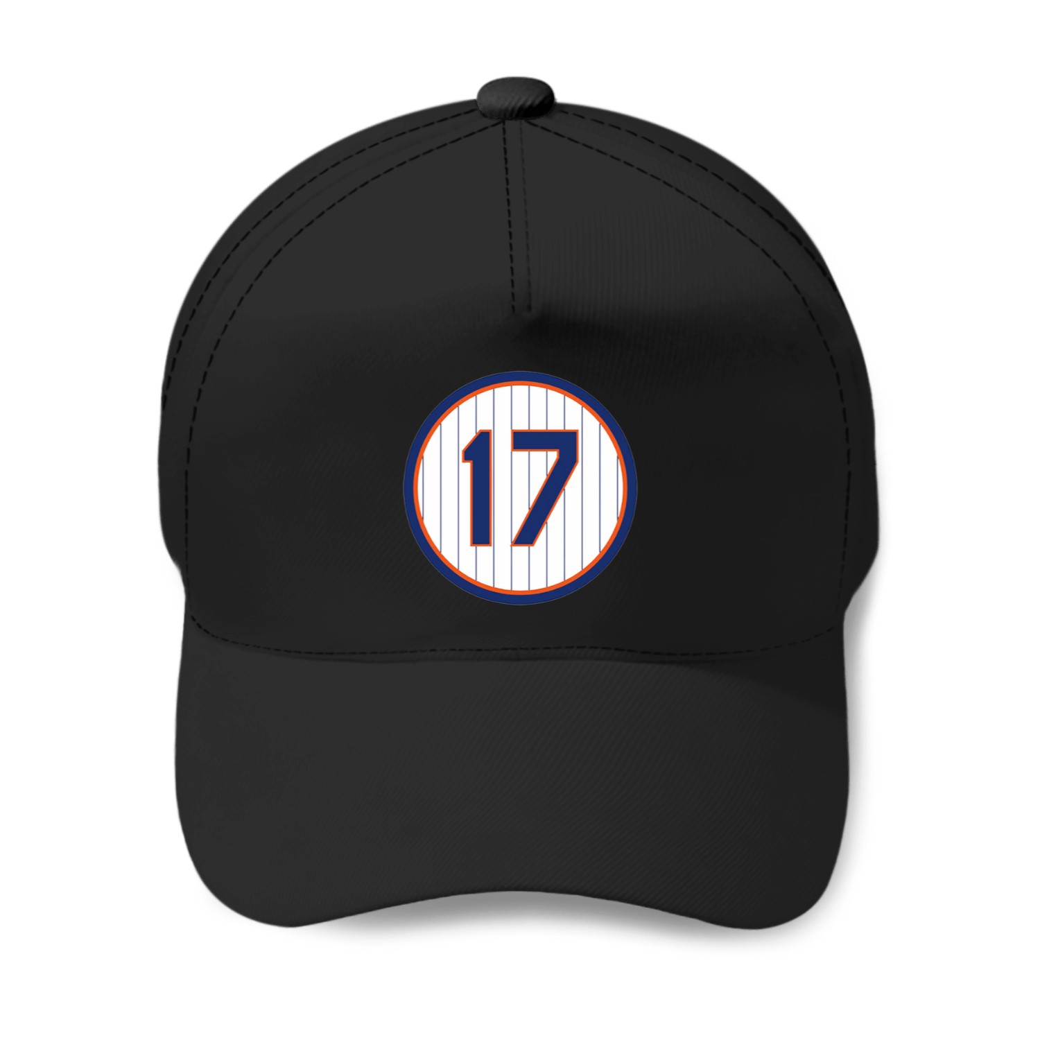 Keith Hernandez 17 Jersey Number Baseball Caps