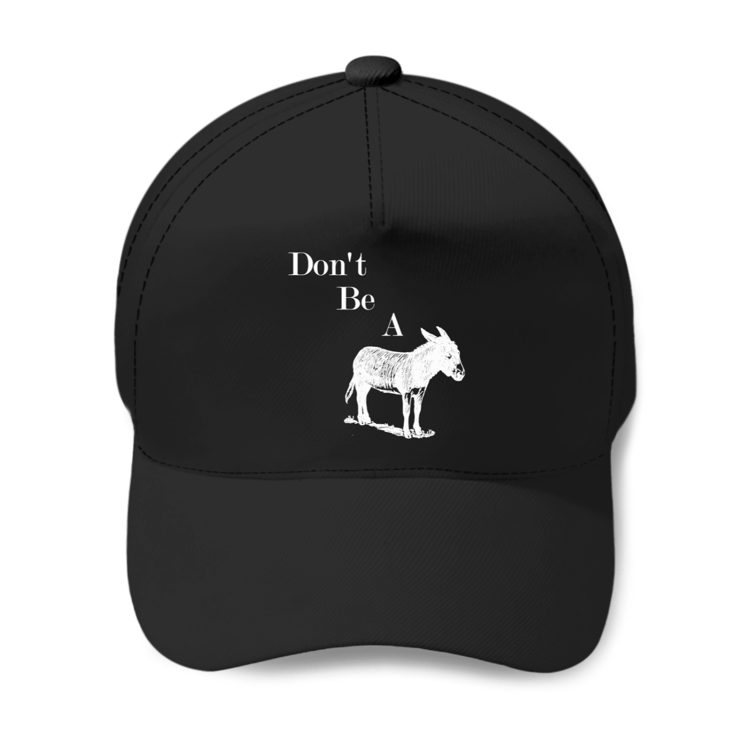 Don't Be A Jackass Donkey Animal Shirt Baseball Caps