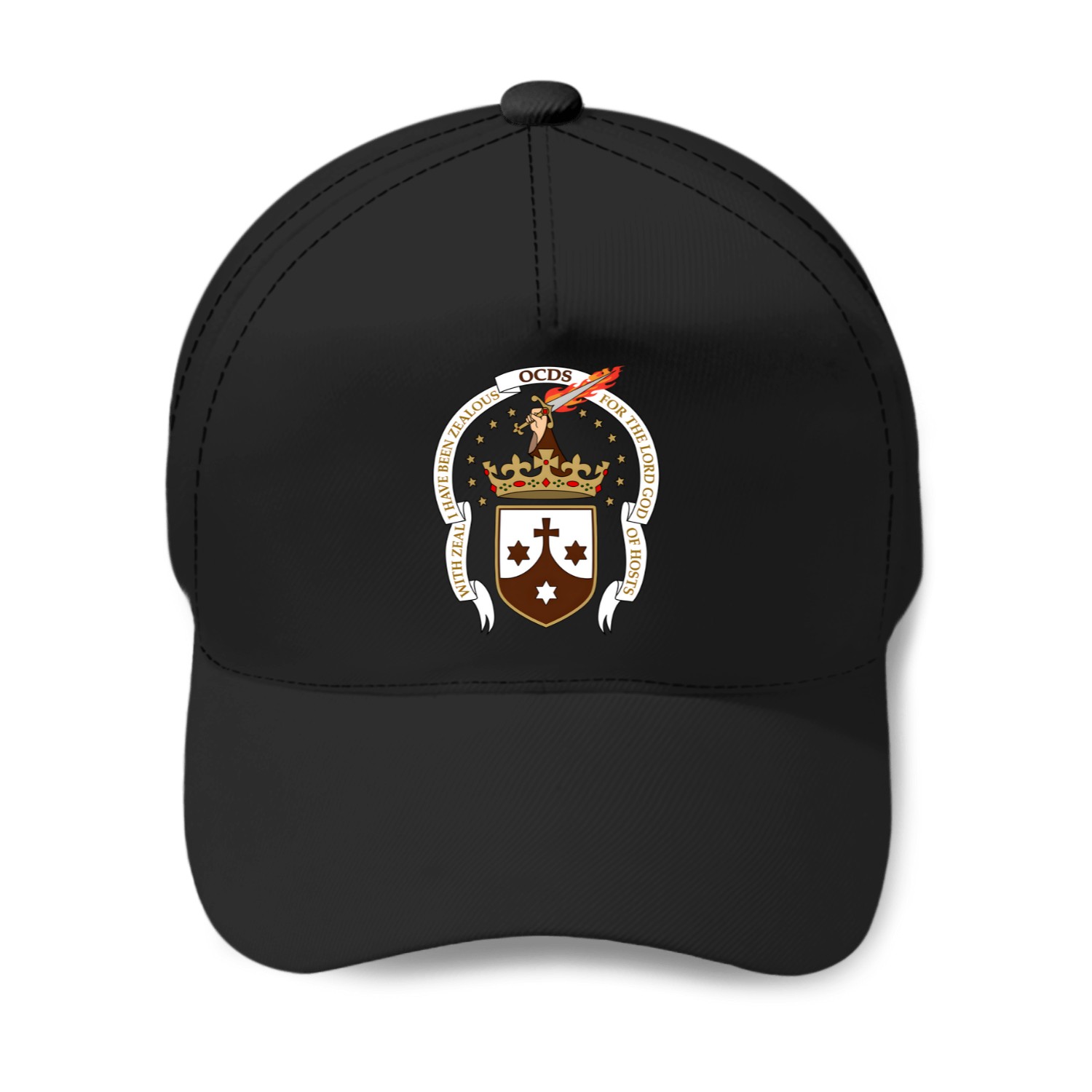 Secular Carmelite Family Chrismast Present Gift Baseball Caps