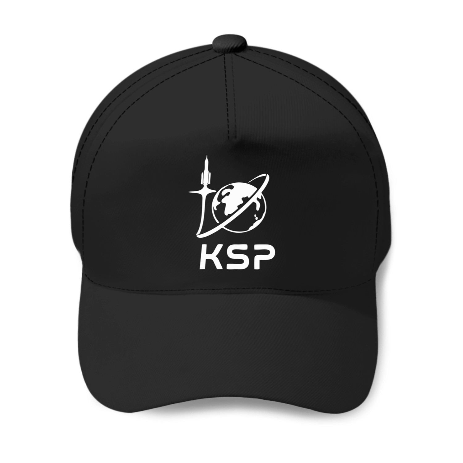 1087-kerbal-space-program-logo T-shirt Baseball Caps