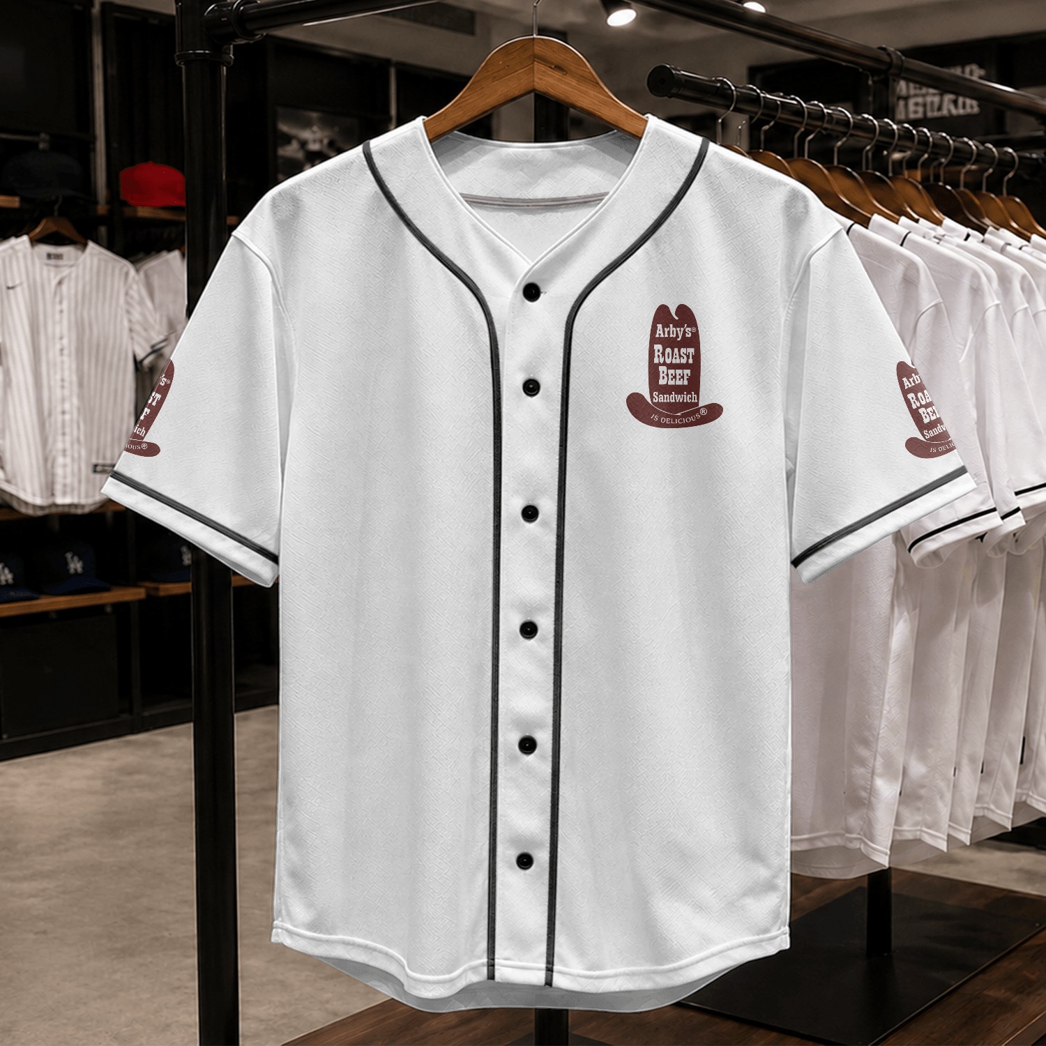 Arby's Baseball Jerseys