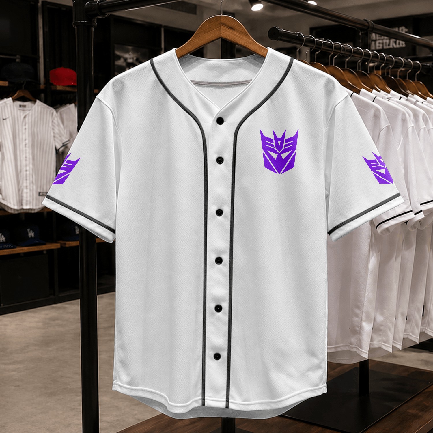 Decepticon Baseball Jerseys