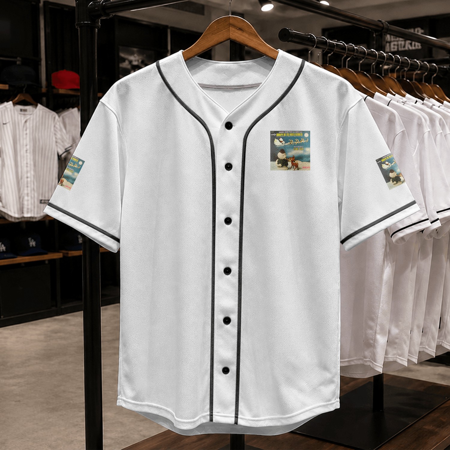 Rudolph Vintage Soundtrack Lp 2777 Baseball Jerseys
