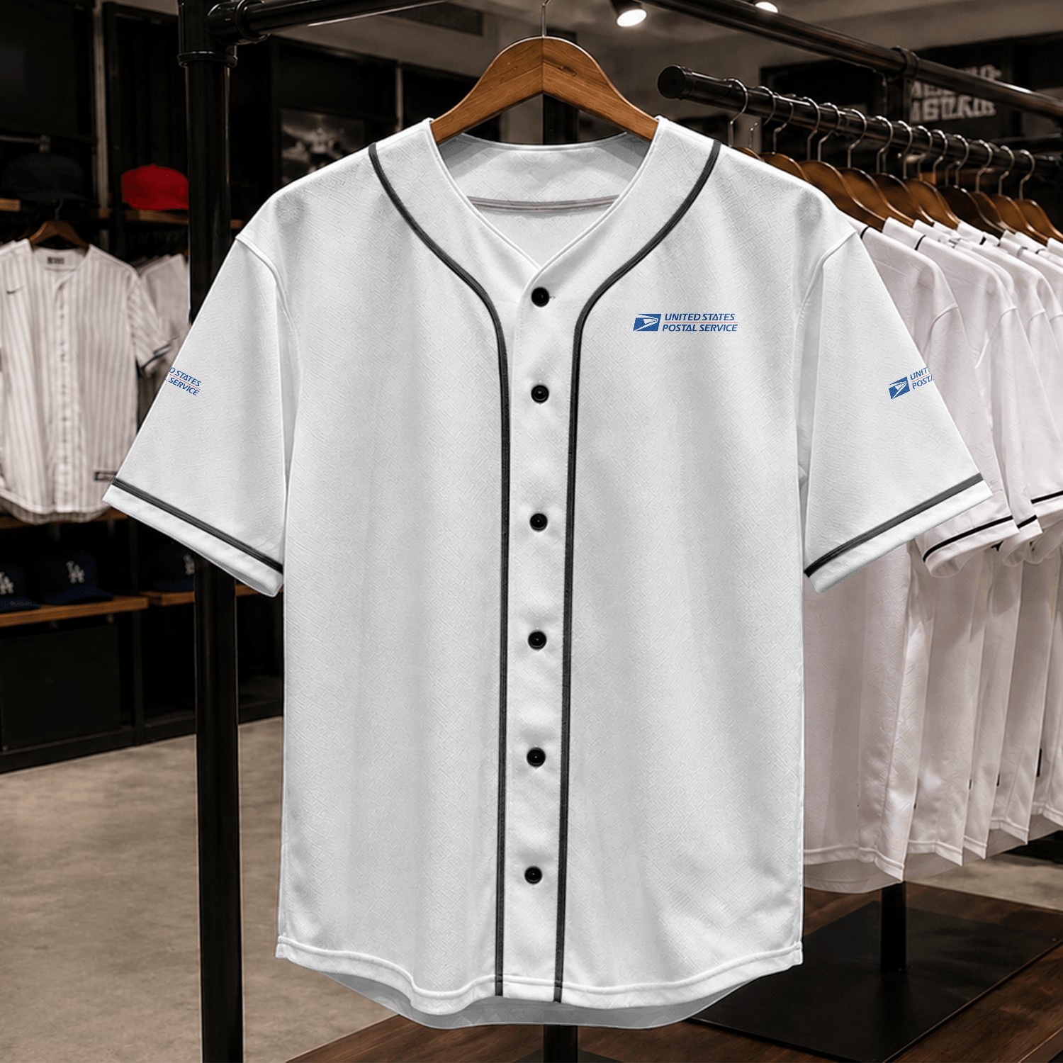 Postal Service Baseball Jerseys Rural Carrier