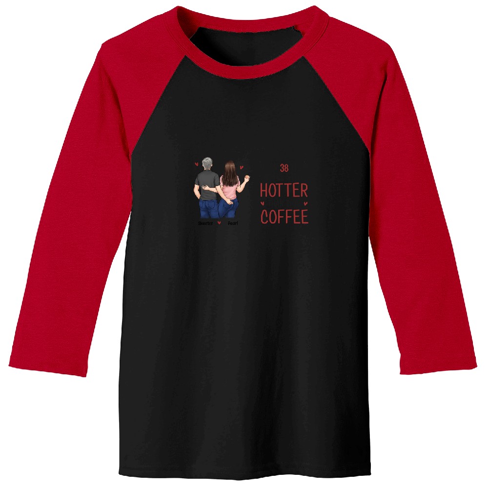 Discover Congrats On Being My Husband - Couple Personalized Custom Mug - Gift For Husband Wife, Anniversary Baseball Tees