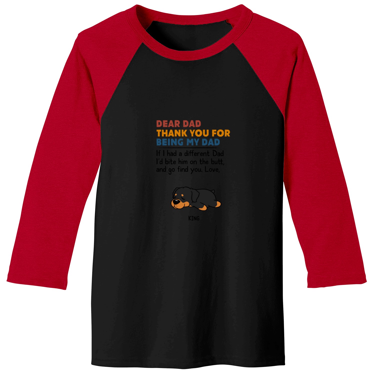 Discover Bite Him On The Butt Gifts for Dog Lovers Personalized Baseball Tees