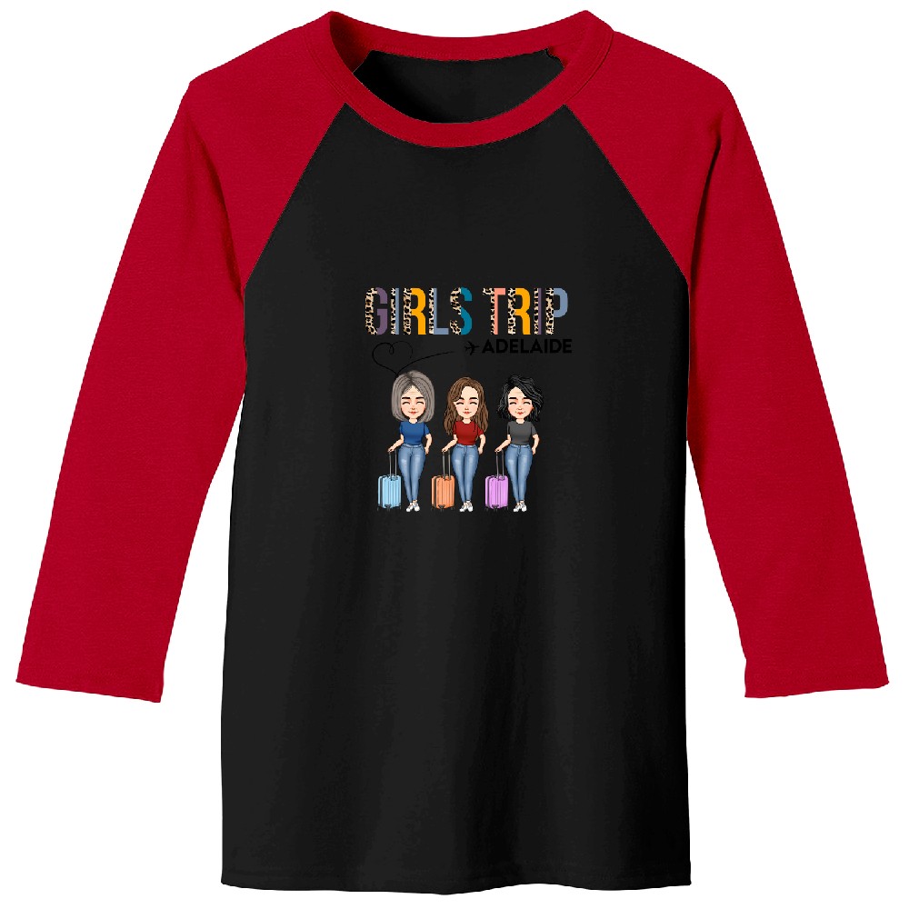Discover It's Girls Trip - Personalized Baseball Tees