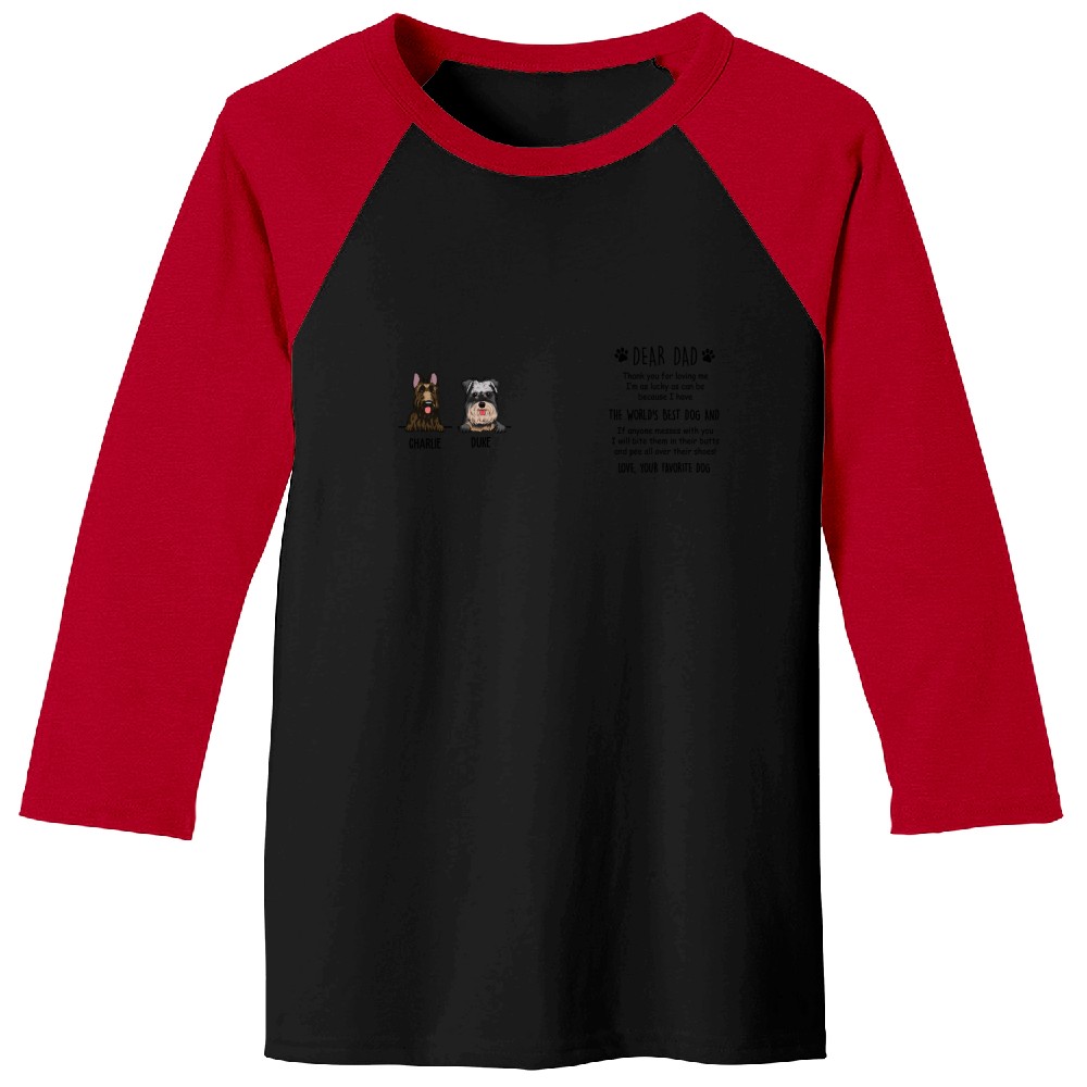 Discover World's Best Dog Dad Personalized Pet Lover Custom Coffee Mug Baseball Tees