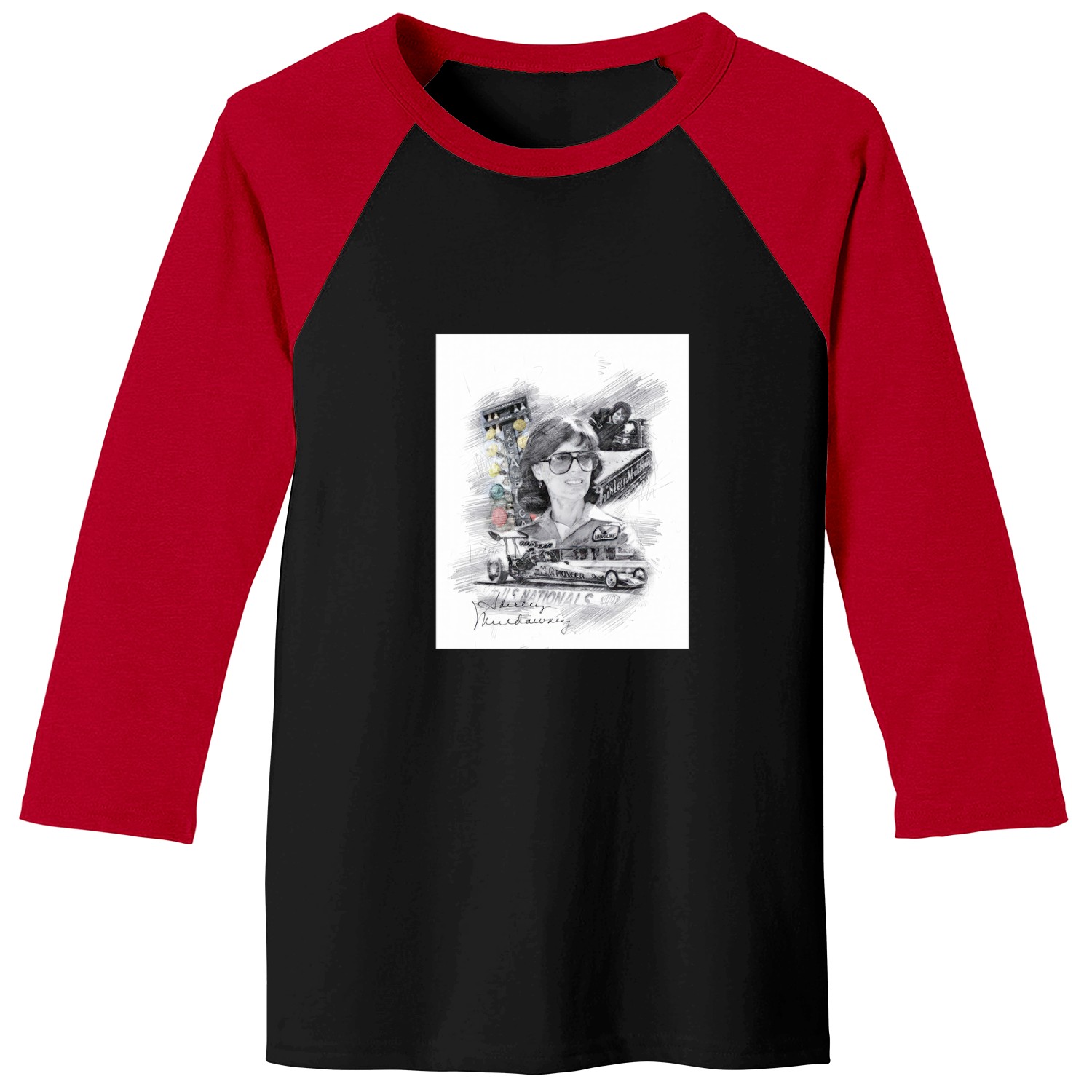 Shirley Muldowney T-shirt Baseball Tees
