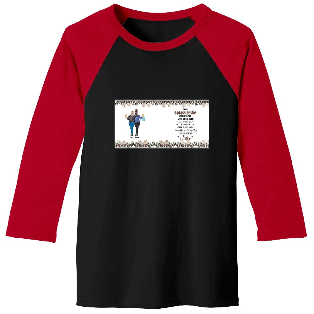 Discover Because Of You I Laugh A Little Harder Friendship - Personalized Clear Glass Cup Baseball Tees