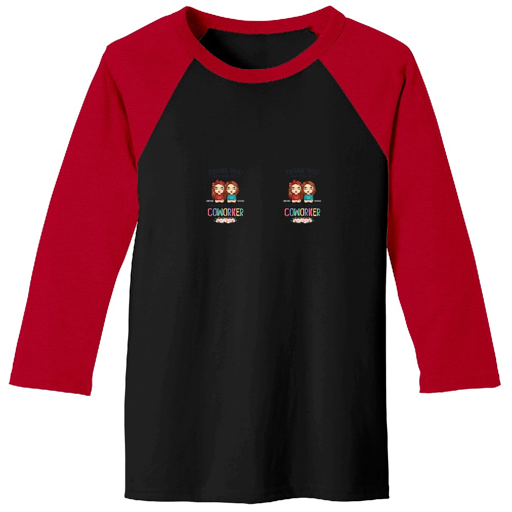 Discover You're The Best Emotional Support Coworker - Personalized Glass Cup, Iced Coffee Cup Baseball Tees