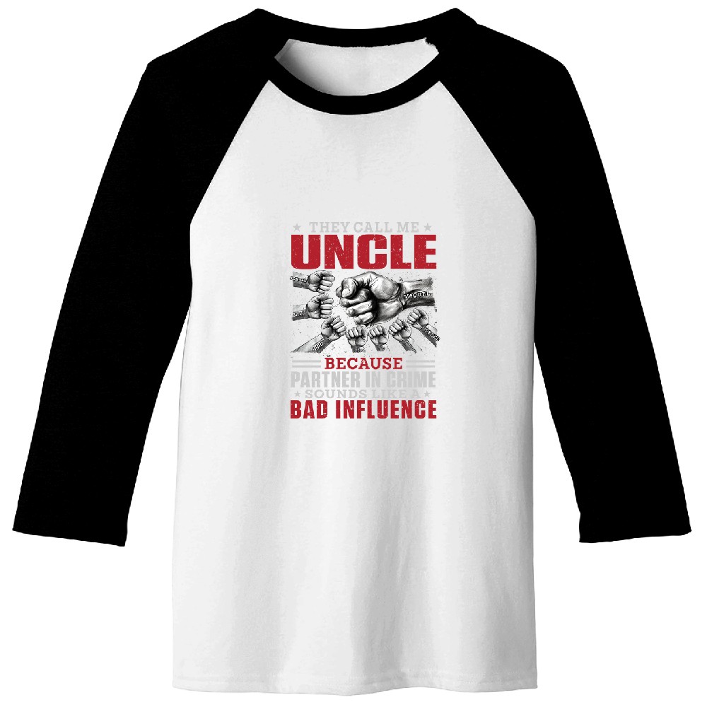 Discover They Call Me Uncle - Personalized Baseball Tees