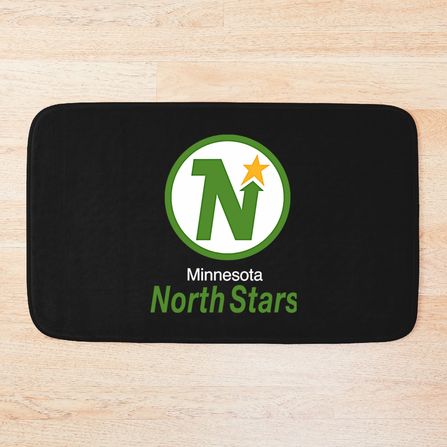 Defunct Minnesotaa North Stars Hockey Bath Mats