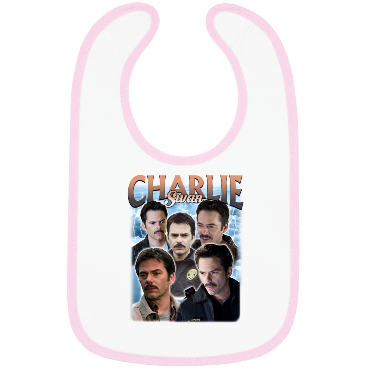 Charlie Swan Bibs Twilight, Team Charlie Twilight, Bibs