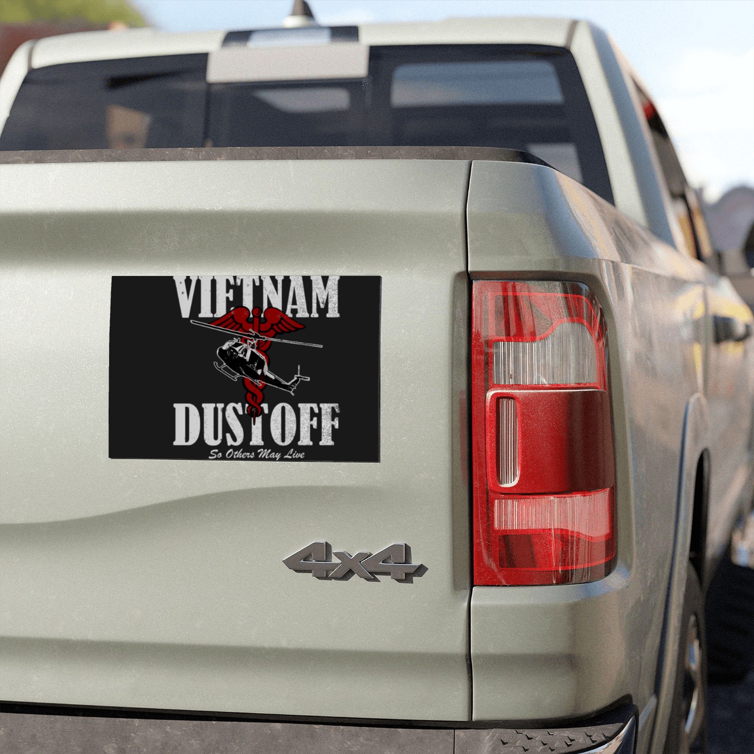 Vietnam Dustoff Car Magnets
