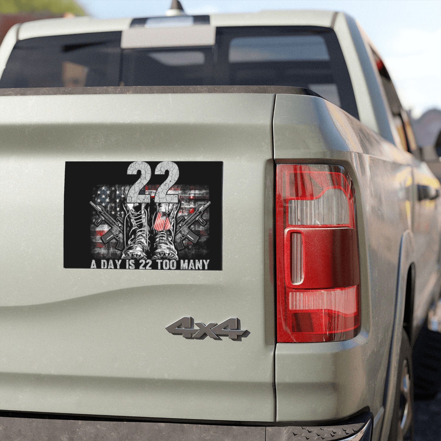 22 A Day Is 22 Too Many Veteran Help Veterans Car Magnets