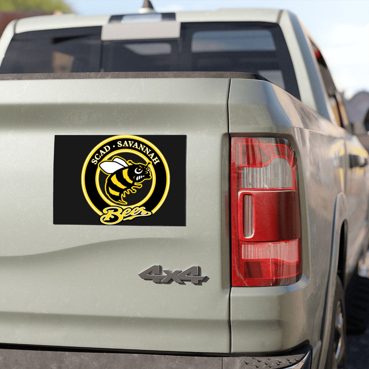 Scad Savannah Bees College Sport House Flags Car Magnets