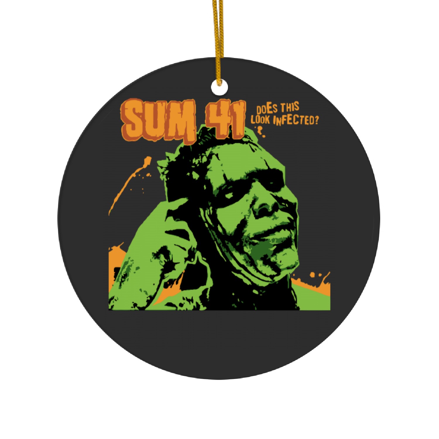 Sum 41 Concert Ceramic Ornaments