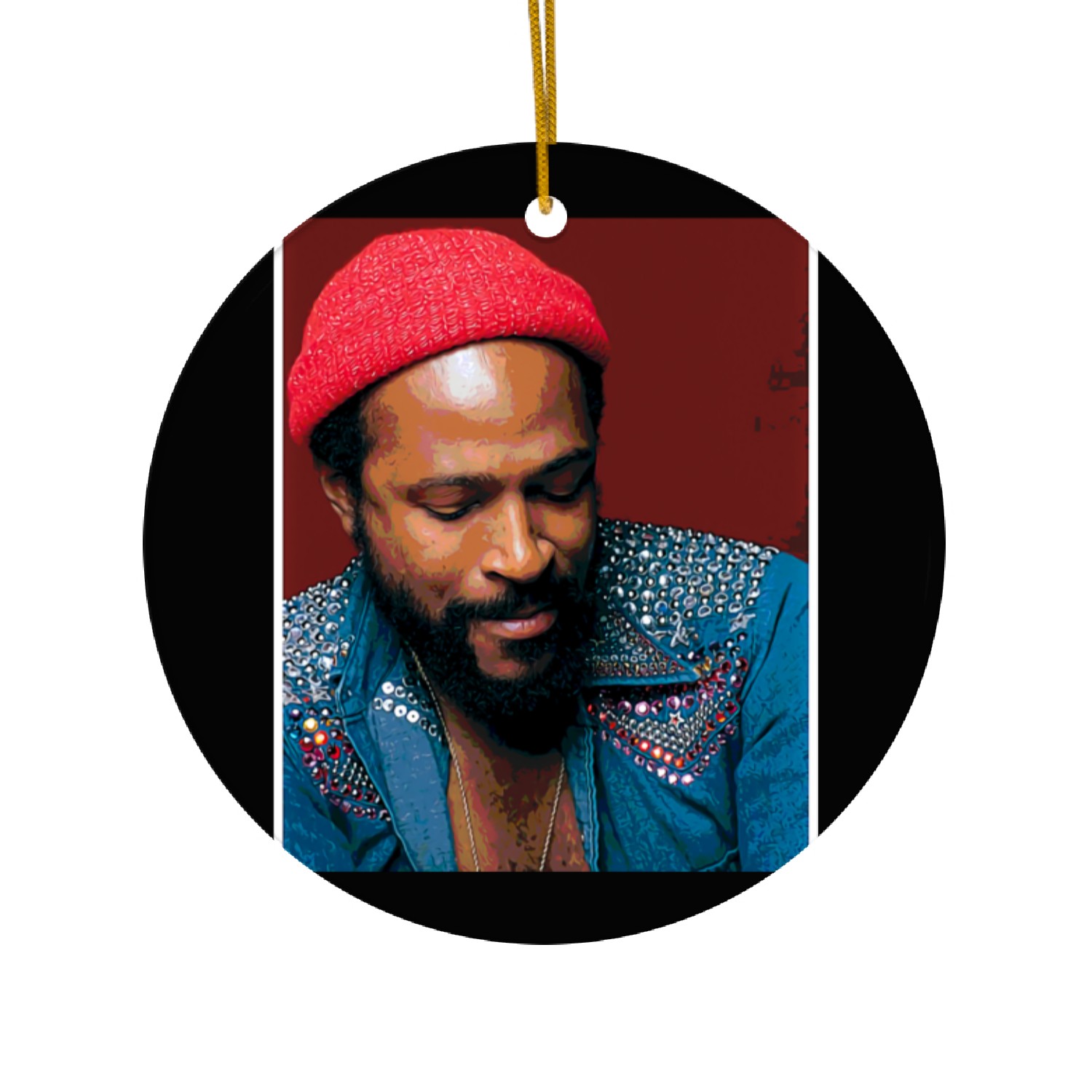 Marvin Gaye Ceramic Ornaments