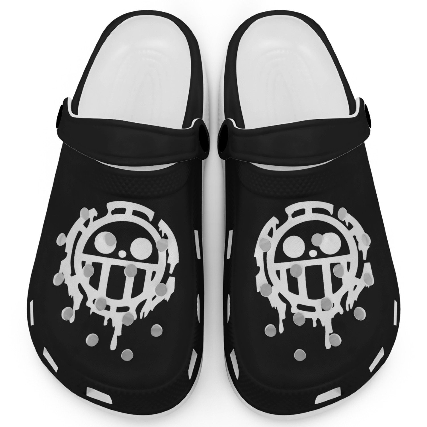 One Piece Trafalgar Law Black Clogs