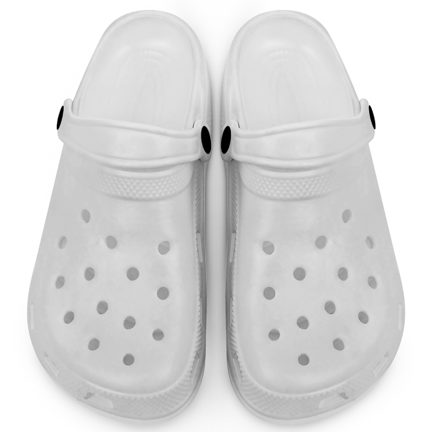 Jerry Jeff Walker White  Logo Clogs