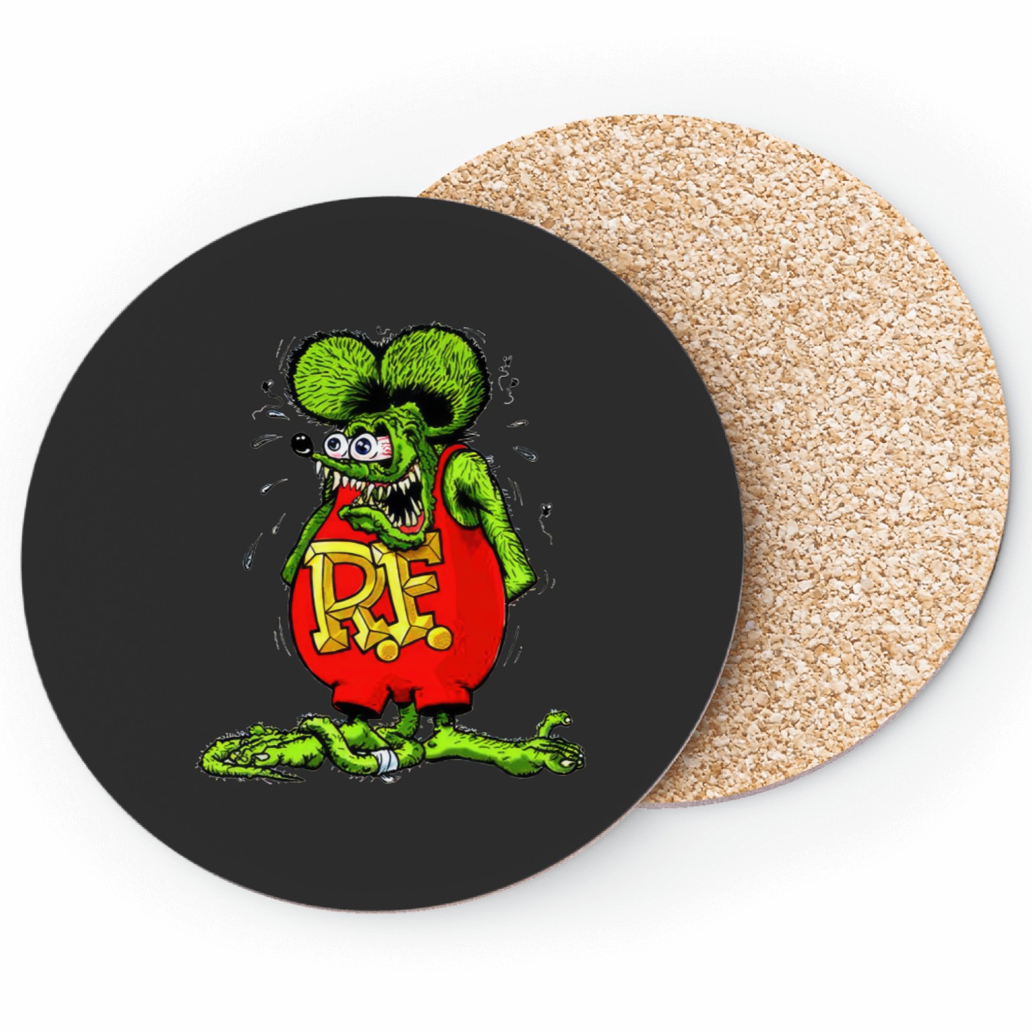 Rat Fink Original Merchandise Classic T-shirt Coasters