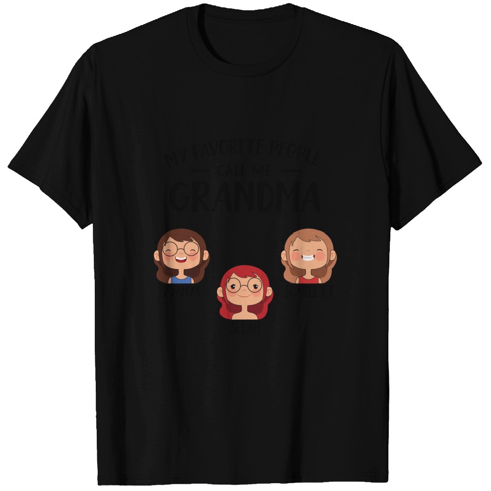 Discover Favorite People Call Me Dad Grandpa Cute Kid Personalized Custom T-Shirts