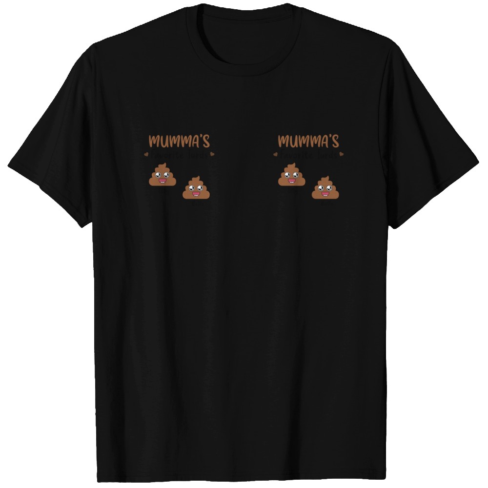 Discover Mom's Favorite Turds Funny Gift For Mom, Grandma Personalized Mug Custom T-Shirts