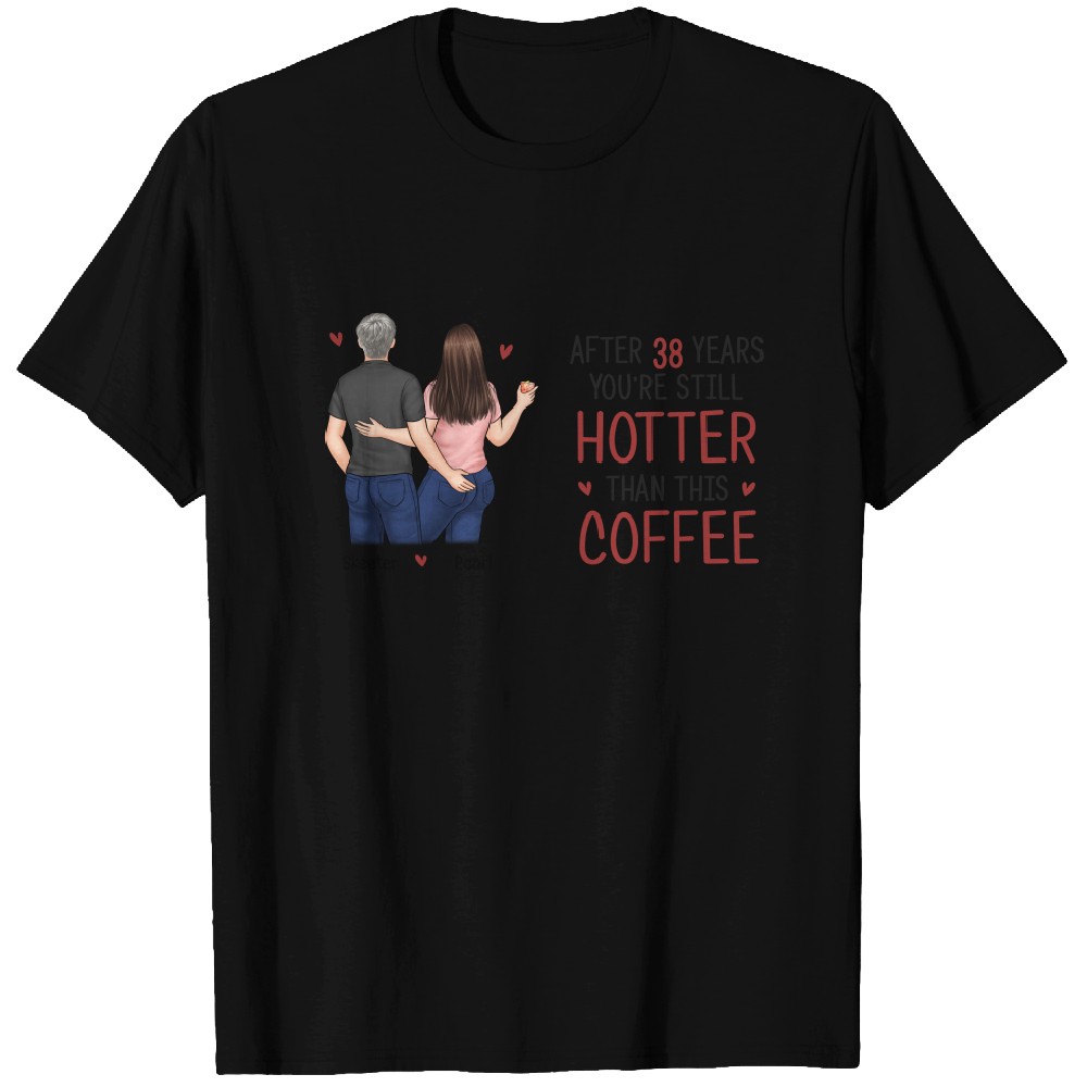 Discover Congrats On Being My Husband - Couple Personalized Custom Mug - Gift For Husband Wife, Anniversary Custom T-Shirts