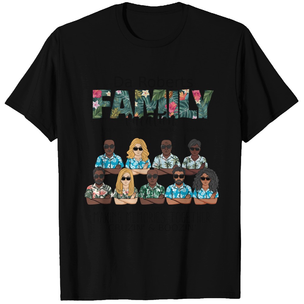 Discover Family Vacation Making Memories Together - Personalized Custom T-Shirts