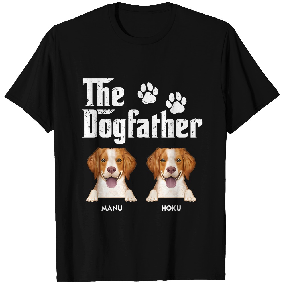 Discover The Dogfather Semi Real - Personalized Custom T-Shirts