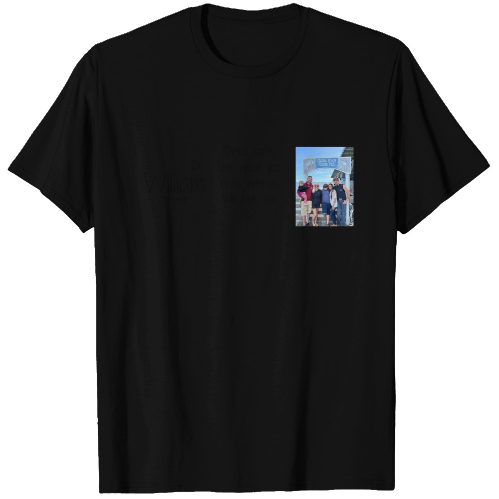 Discover Drive Safe Daddy We Love You - Personalized Leather Photo Keychain Custom T-Shirts