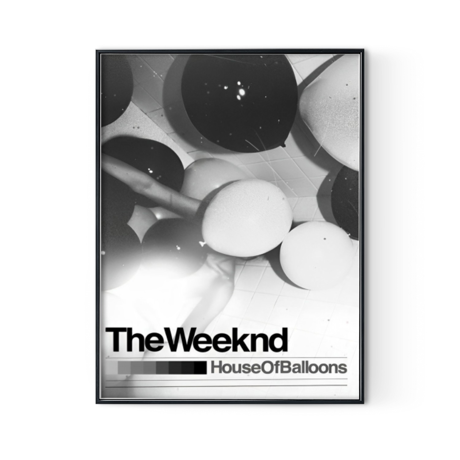 Weeknds - House Of Balloons  Album Poster Digital Posters Print