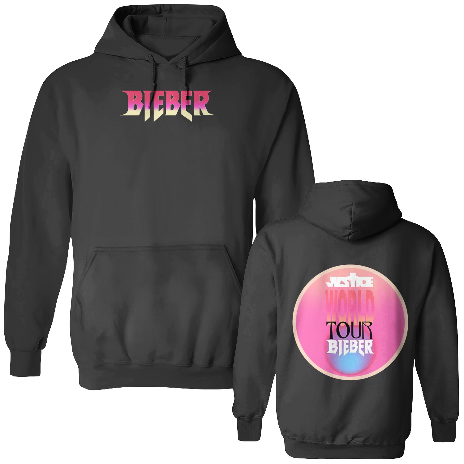 Justice World Tour Justin Bieber- Hoodie