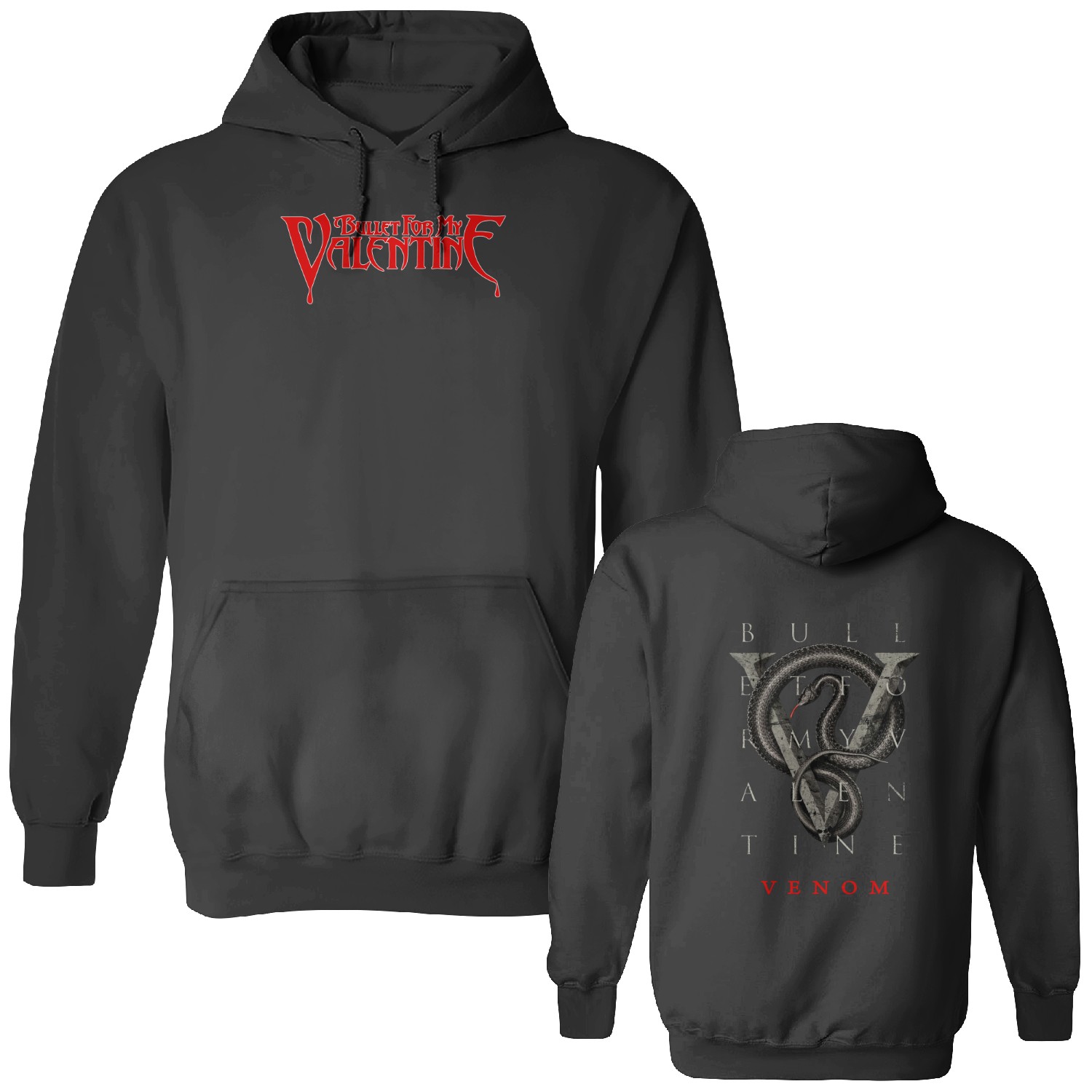 New Dtg Printed Hoodie  Bullet For My Valentine
