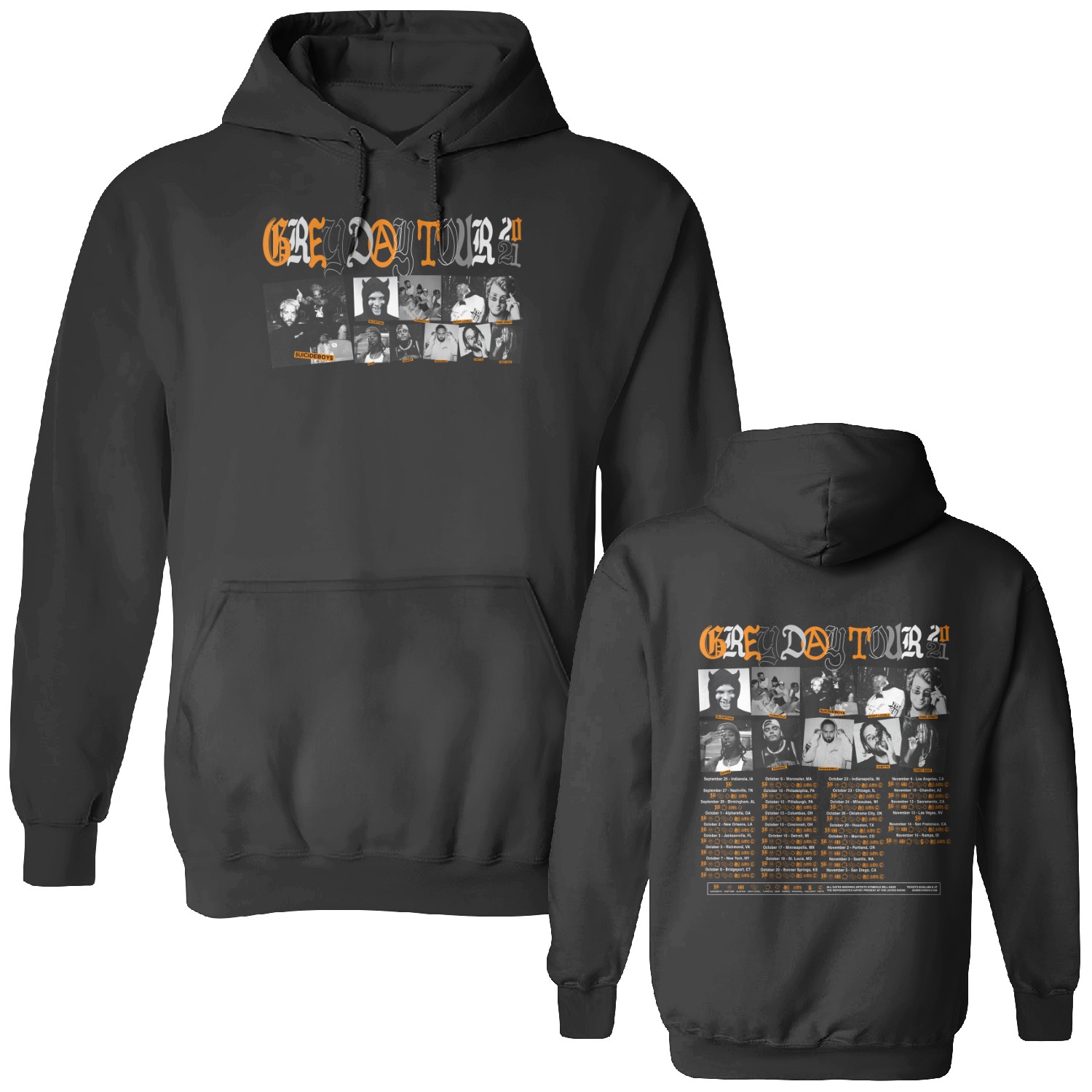 New Suicideboys Shirt Grey Day Tour G59 Suicideboys Tour Date