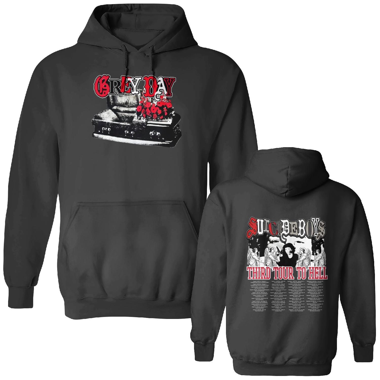Suicideboys Tour 2022 Shirt - Grey Day Edition