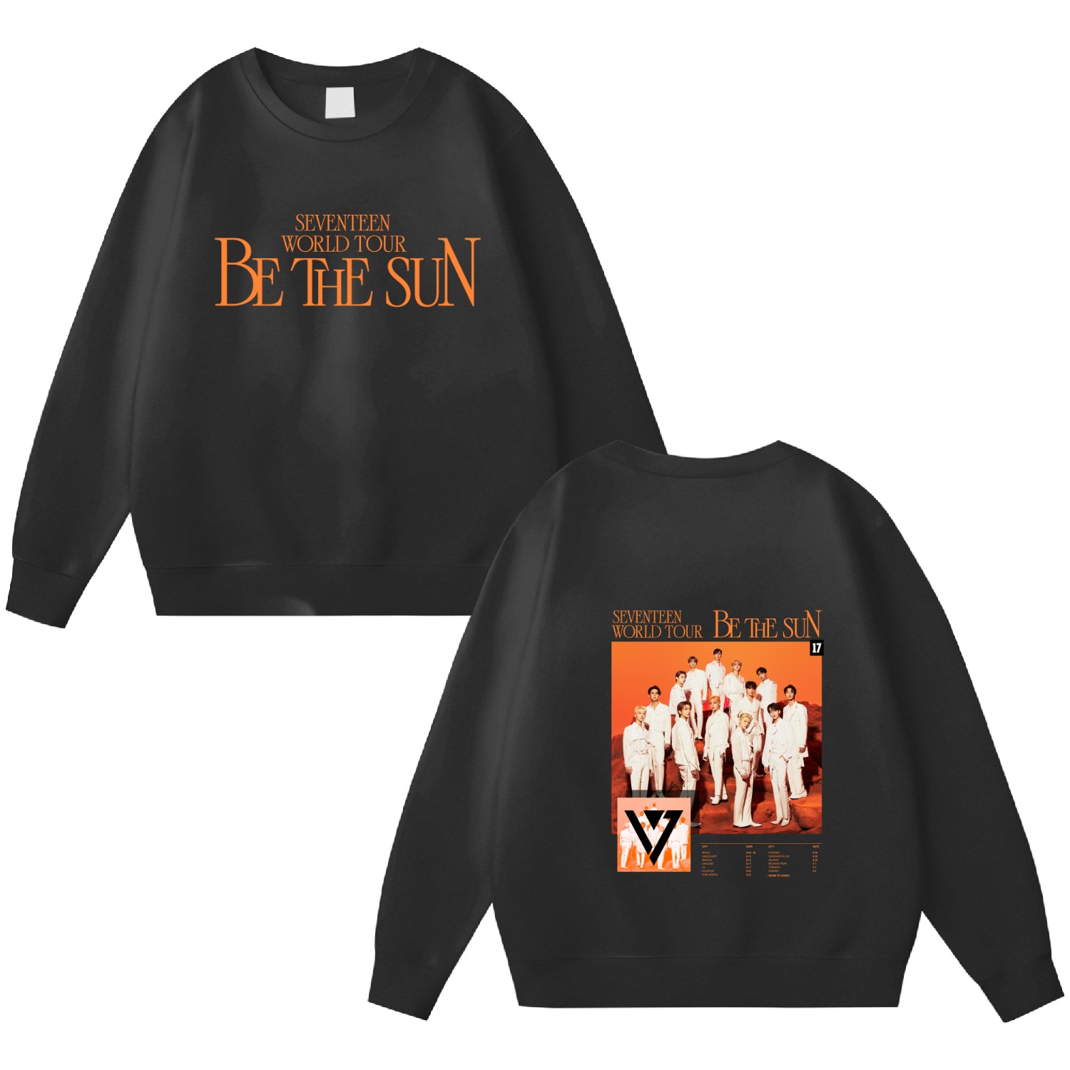Seventeen Be The Sun Double Sided Sweatshirt