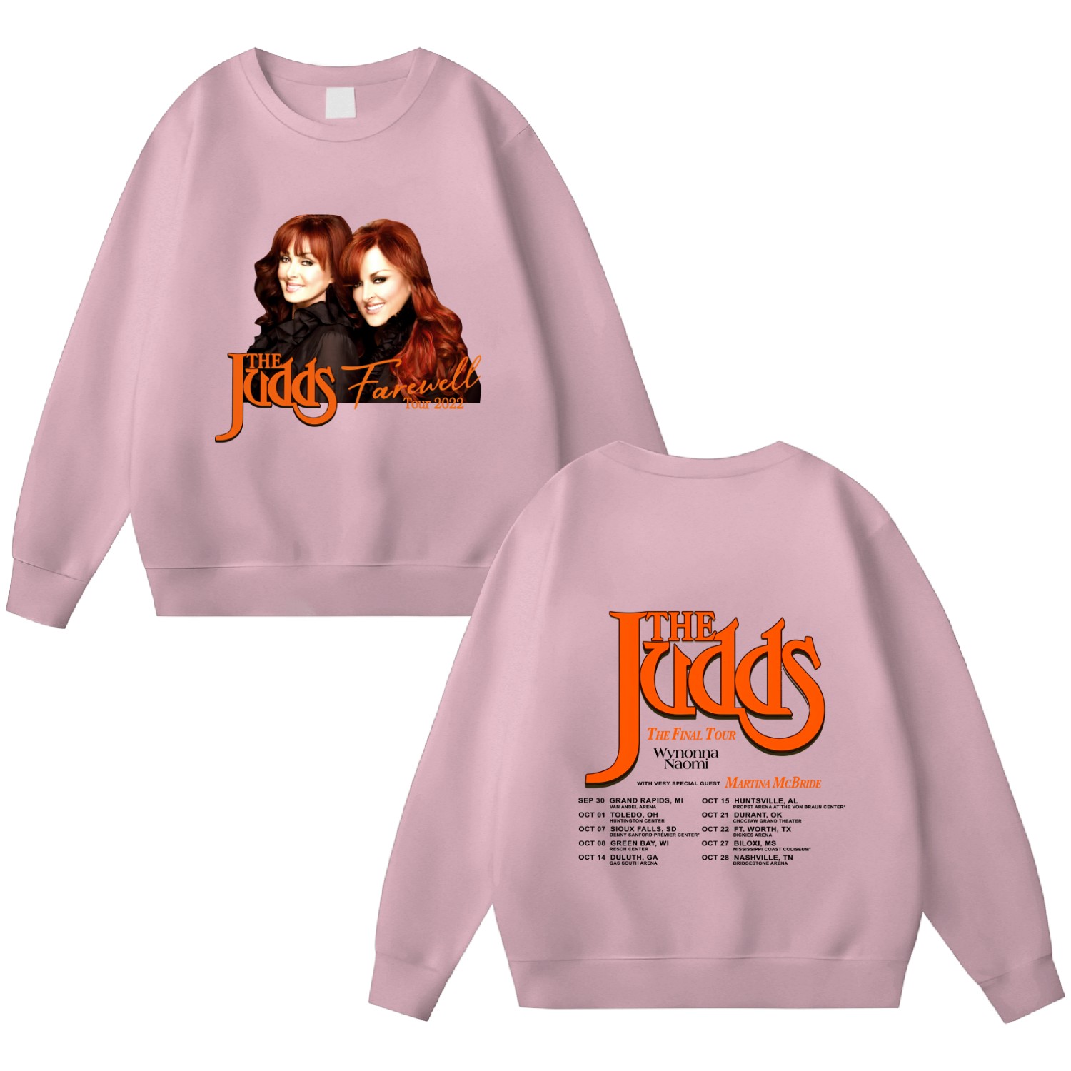 The Judds The Final Tour 2022 Sweatshirt