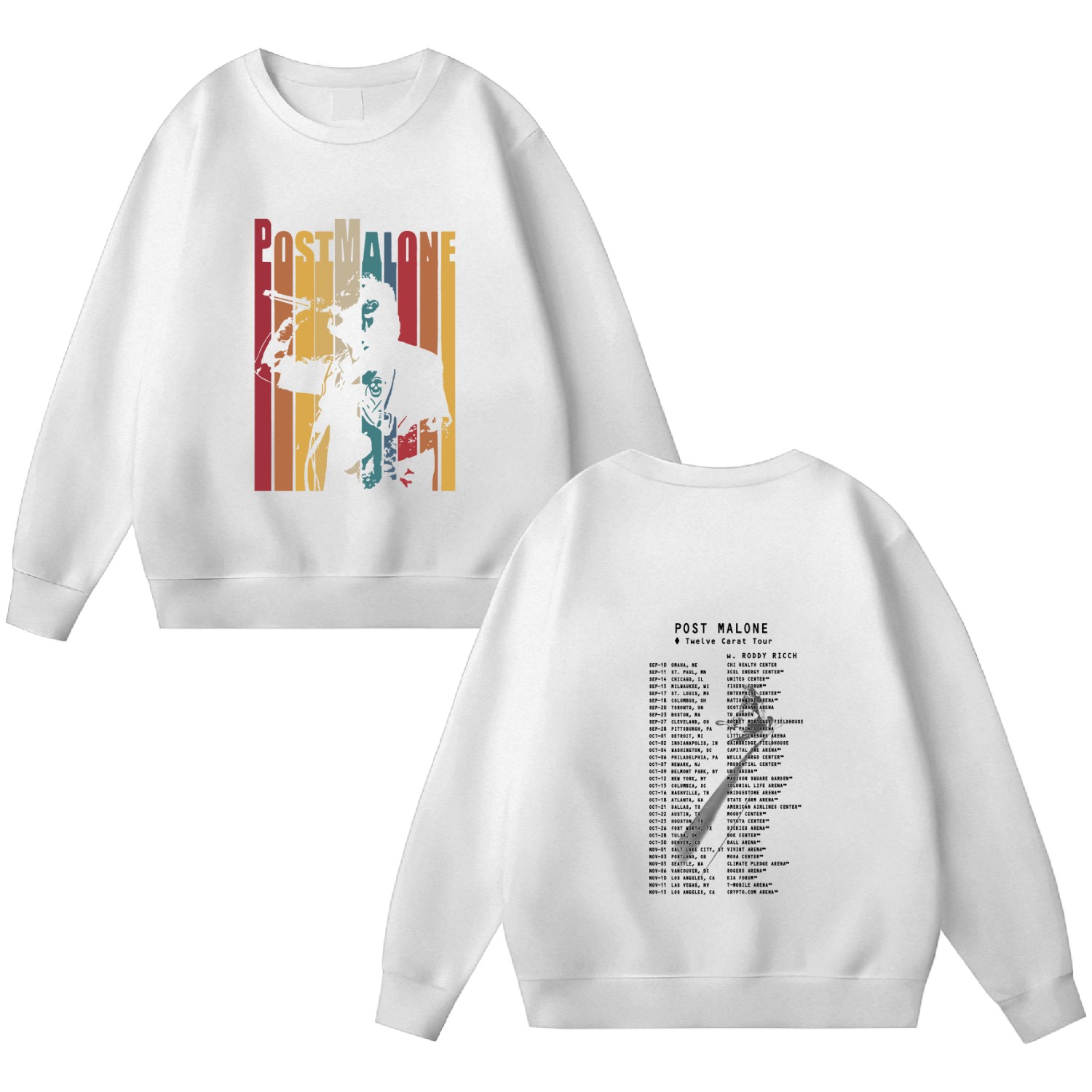 Post Malone Tour 2022 Sweatshirt, Music Concert 2022