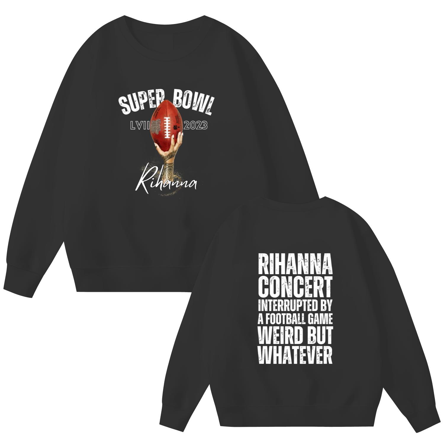 2023 Super Bowl Rihanna T-Shirt Superbowl Halftime Show Sweatshirt American  Football Game Day in 2023