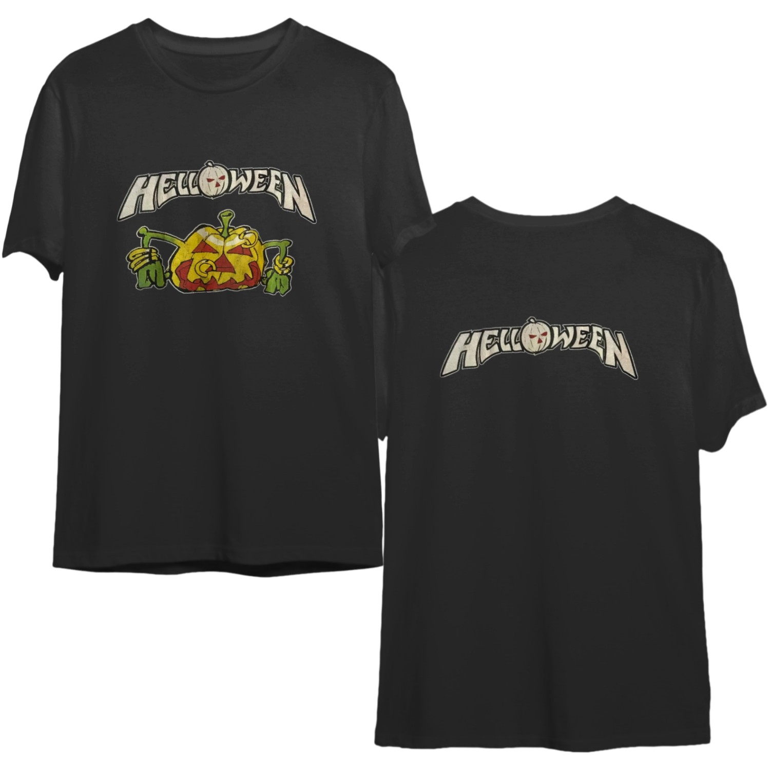 gået i stykker fløde Cater Vintage 90's Helloween T-shirt, Heavy Power Speed Metal Retro Hard Rock  Band T-Shirt