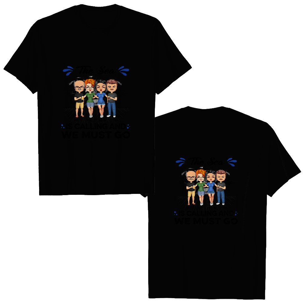 Discover Traveling Best Friends Life Is Better On A Cruise With Bestie Personalized Custom Double Sided T-Shirts