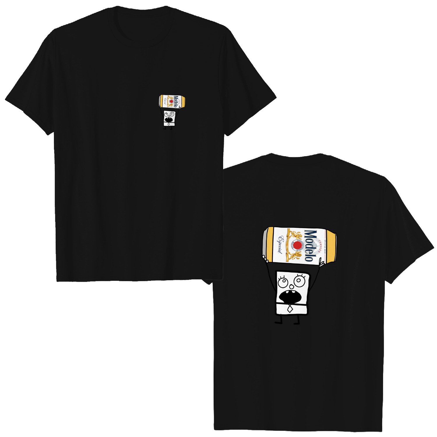 Doodlebob Modelo Beer Essential T-shirt