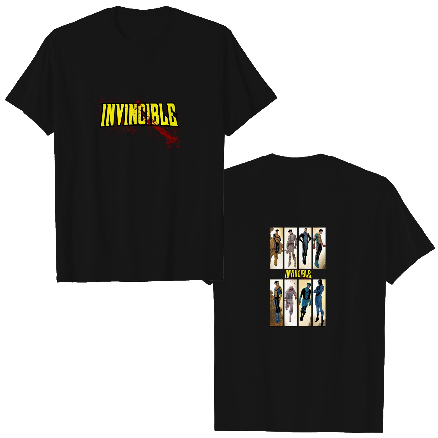 Invincible Variants Comfort Colors Shirt, Invincible Vs Conquest T-shirt